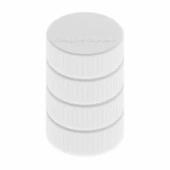 Null Magnet Discofix Magnum Auf Blisterkarte, 4 Stück Schwarz