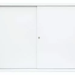 Lullmann Großer Schiebetürenschrank Büro Aktenschrank Sideboard Aus Stahl Weiß 1090 X 1600 X 450 Mm (HxBxT) 550157 -Vidaxl Verkäufe 554d9374 62a2 45e8 a73d 97ed01580b65