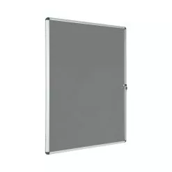 Bi-Office Indoor-Schaukasten Grauer Filz 16xA4