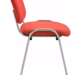 CLP 4er Set Stühle Ken C Stoff Rot -Vidaxl Verkäufe 5865a5bb 9acf 4237 80c7 ab056e3088be