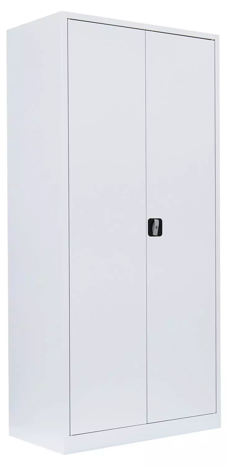 Lullmann Metallschrank Abschließbar Stahl Lagerschrank Spind Weiß 195x92,5x42,2cm / 545547 9 Lullmann Metallschrank Abschließbar Stahl Lagerschrank Spind Weiß 195x92,5x42,2cm / 545547 – Bild 7