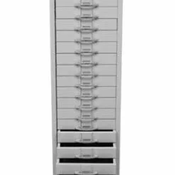 PROREGAL Schubladenschrank Swan | 18 Schubladen | DIN A4 | HxBxT 90x53x43 Cm | Grau -Vidaxl Verkäufe 5968c888 0f98 4c8b bcdf c3b8231afda1