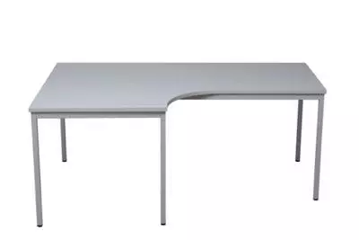 PROREGAL Bürotisch Wolf | Freiform | Winkel Rechts | HxBxT 75x180x80 Cm | Grau 4 PROREGAL Bürotisch Wolf | Freiform | Winkel Rechts | HxBxT 75x180x80 Cm | Grau – Bild 2