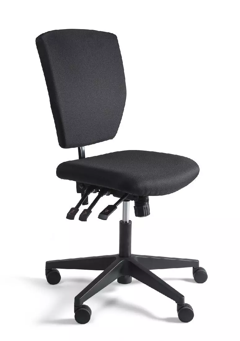 Lullmann Kassenstuhl Arbeitsstuhl Bürostuhl Büro Drehstuhl 910-1190 Mm Kunststofffußkreuz Netzrücken 4 Lullmann Kassenstuhl Arbeitsstuhl Bürostuhl Büro Drehstuhl 910-1190 Mm Kunststofffußkreuz Netzrücken – Bild 2