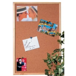 Null MAUL Korktafel Mit Holzrahmen, (B)1.000 X (H)600 Mm