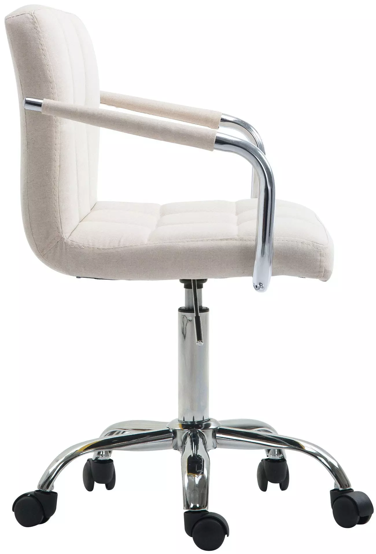 CLP Bürostuhl Lucy V2 Stoff Beige 9 CLP Bürostuhl Lucy V2 Stoff Beige – Bild 7