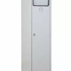 PROREGAL Wäschesammelschrank Raccoon | HxBxT 180x40x50 Cm | Vorhängeschloss | Grau -Vidaxl Verkäufe 651f4e7b b272 4ad5 911a 221b08c4b0cd