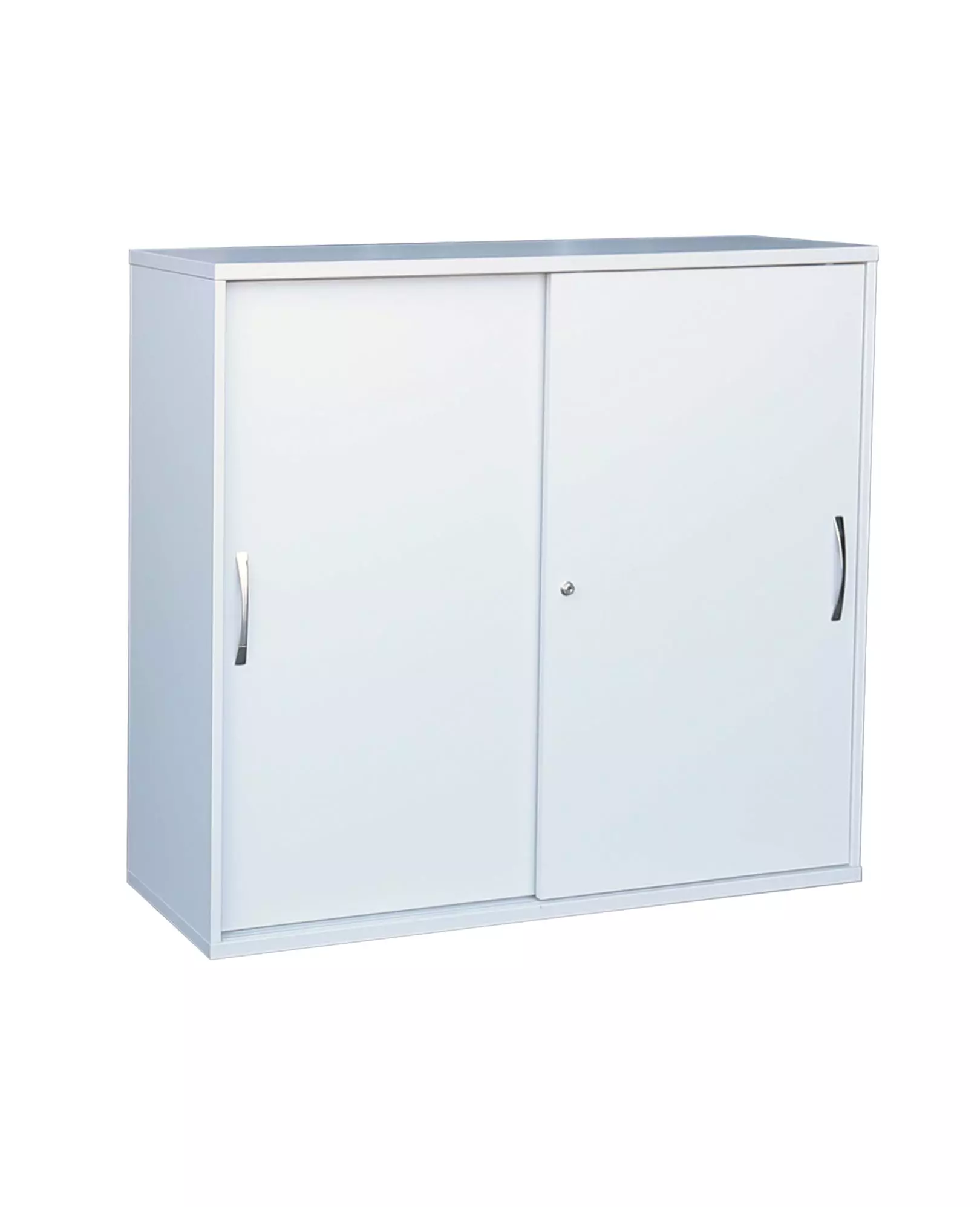 Lullmann System Schiebetürenschrank Büroschrank 3 OH 1100 X 1200 X 400 Mm Weiß 6 Lullmann System Schiebetürenschrank Büroschrank 3 OH 1100 X 1200 X 400 Mm Weiß – Bild 4