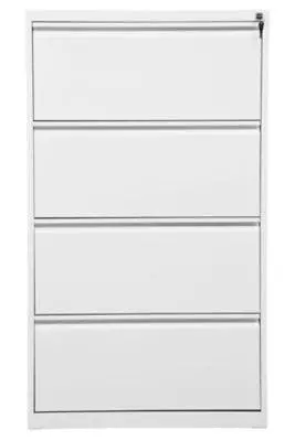 PROREGAL Hängeregistraturschrank Mare| HxBxT 101x76x62 Cm | Weiß 5 PROREGAL Hängeregistraturschrank Mare| HxBxT 101x76x62 Cm | Weiß – Bild 3
