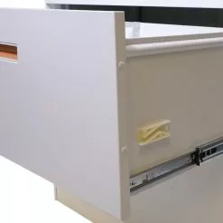 Null Hängeregisterschrank HWC-A10, Aktenschrank Büroschrank Stahlschrank, A4 Abschließbar ~ 103x76x46cm Weiß -Vidaxl Verkäufe 6ab18cef 3789 48c8 9906 69e47a7ef7dc