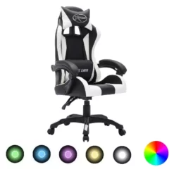 VidaXL Gaming-Stuhl Mit RGB LED-Leuchten Gold Und Schwarz Kunstleder 11 VidaXL Gaming-Stuhl Mit RGB LED-Leuchten Gold Und Schwarz Kunstleder -Vidaxl Verkäufe 6e5590c4 4c6c 4822 9d4c ea615ad2e523