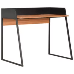 VidaXL Schreibtisch Schwarz Und Braun 90x60x88 Cm