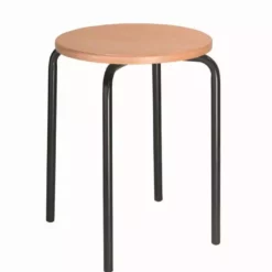 PROREGAL Stapelhocker Oakland | Holz-Buche | Gestell In Lichtgrau | Sitzhöhe: 60 Cm -Vidaxl Verkäufe 72ca2763 bc48 4df1 ad90 d03d300d6d42 1