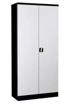 PROREGAL Stahlschrank Bee | HxBxT 195x92x42 Cm | Schwarz-Weiß 8 PROREGAL Stahlschrank Bee | HxBxT 195x92x42 Cm | Schwarz-Weiß – Bild 6