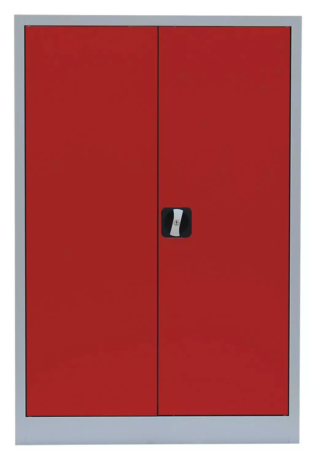 Lullmann Stahl-Aktenschrank Abschließbar Büroschrank Stahlschrank Grau/Rot 120x92x42cm 8 Lullmann Stahl-Aktenschrank Abschließbar Büroschrank Stahlschrank Grau/Rot 120x92x42cm – Bild 6