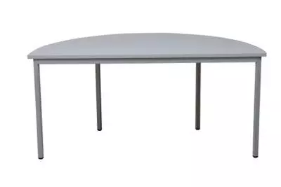 PROREGAL Bürotisch Wolf | Trapez | HxBxT 75x140x70 Cm | Grau 5 PROREGAL Bürotisch Wolf | Trapez | HxBxT 75x140x70 Cm | Grau – Bild 3