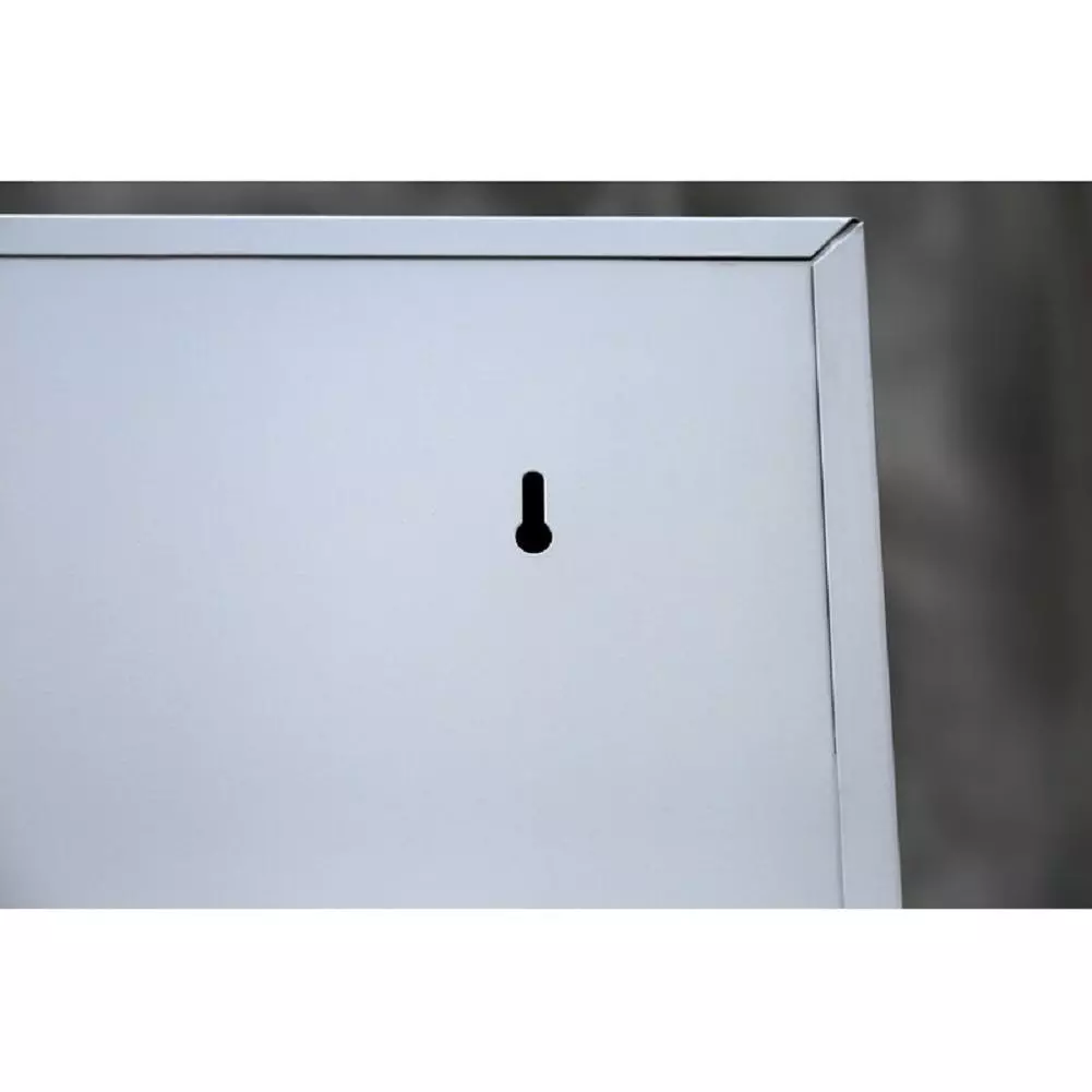 Lullmann XXL Querrollladenschrank Stahl Büro Aktenschrank Rollladenschrank (HxBxT) 1950 X 1000 X 460 Mm Weiß 555157 8 Lullmann XXL Querrollladenschrank Stahl Büro Aktenschrank Rollladenschrank (HxBxT) 1950 X 1000 X 460 Mm Weiß 555157 – Bild 6
