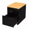 Lullmann Büro Rollcontainer Mit Hängeregistratur 62x46x59cm Schwarz/Buche-Dekor -Vidaxl Verkäufe 7e736899 fe07 4353 bfb7 9744b7f86fd7 4