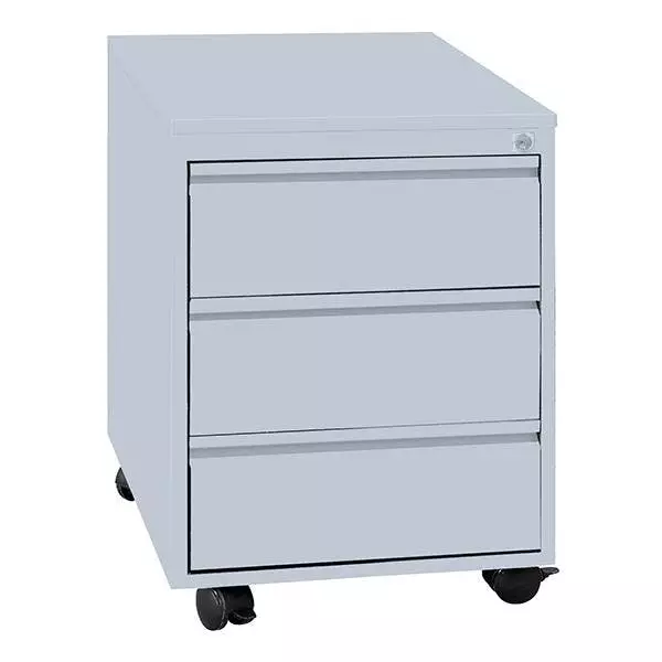 Lullmann Rollcontainer Schrank Bürocontainer 3 Schubladen Lichtgrau 55 X 40 X 59cm 505150 7 Lullmann Rollcontainer Schrank Bürocontainer 3 Schubladen Lichtgrau 55 X 40 X 59cm 505150 – Bild 5