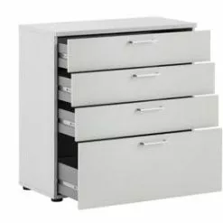 Null Möbelpartner Schubladenschrank Hippo | HxBxT 84x80x40 Cm |Lichtgrau Von PROREGAL -Vidaxl Verkäufe 8016c756 0cf6 44c3 8cd6 5ffbeab86a40