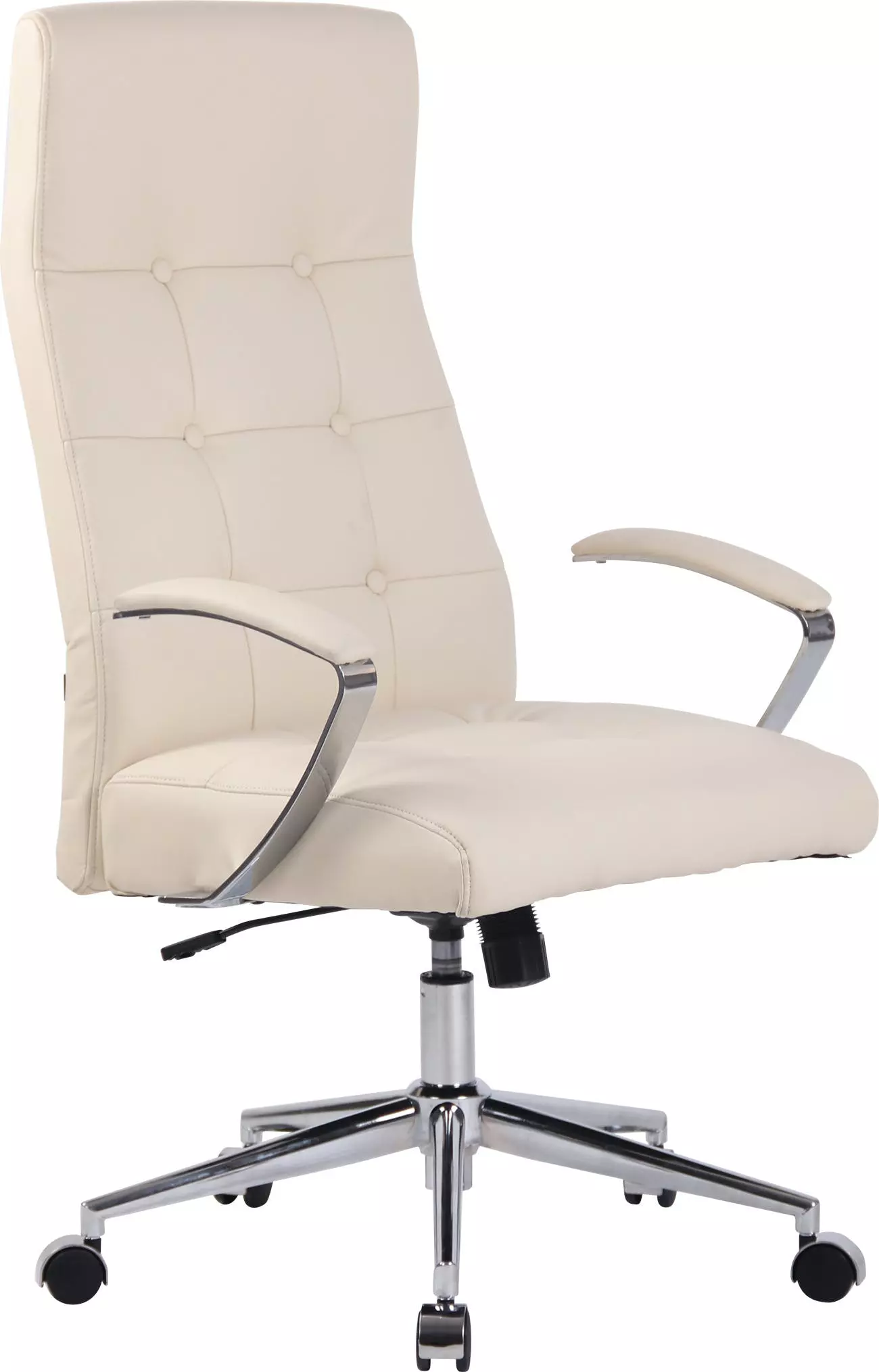 CLP Bürostuhl Fynn Stoff Creme 4 CLP Bürostuhl Fynn Stoff Creme – Bild 2