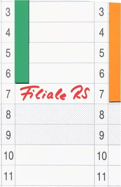 FRANKEN Datumstreifen Für Planungstafel JK1203, Weiß 3 FRANKEN Datumstreifen Für Planungstafel JK1203, Weiß