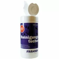 FRANKEN Tafel-Reinigungstücher, Getränkt, 100er Spenderdose