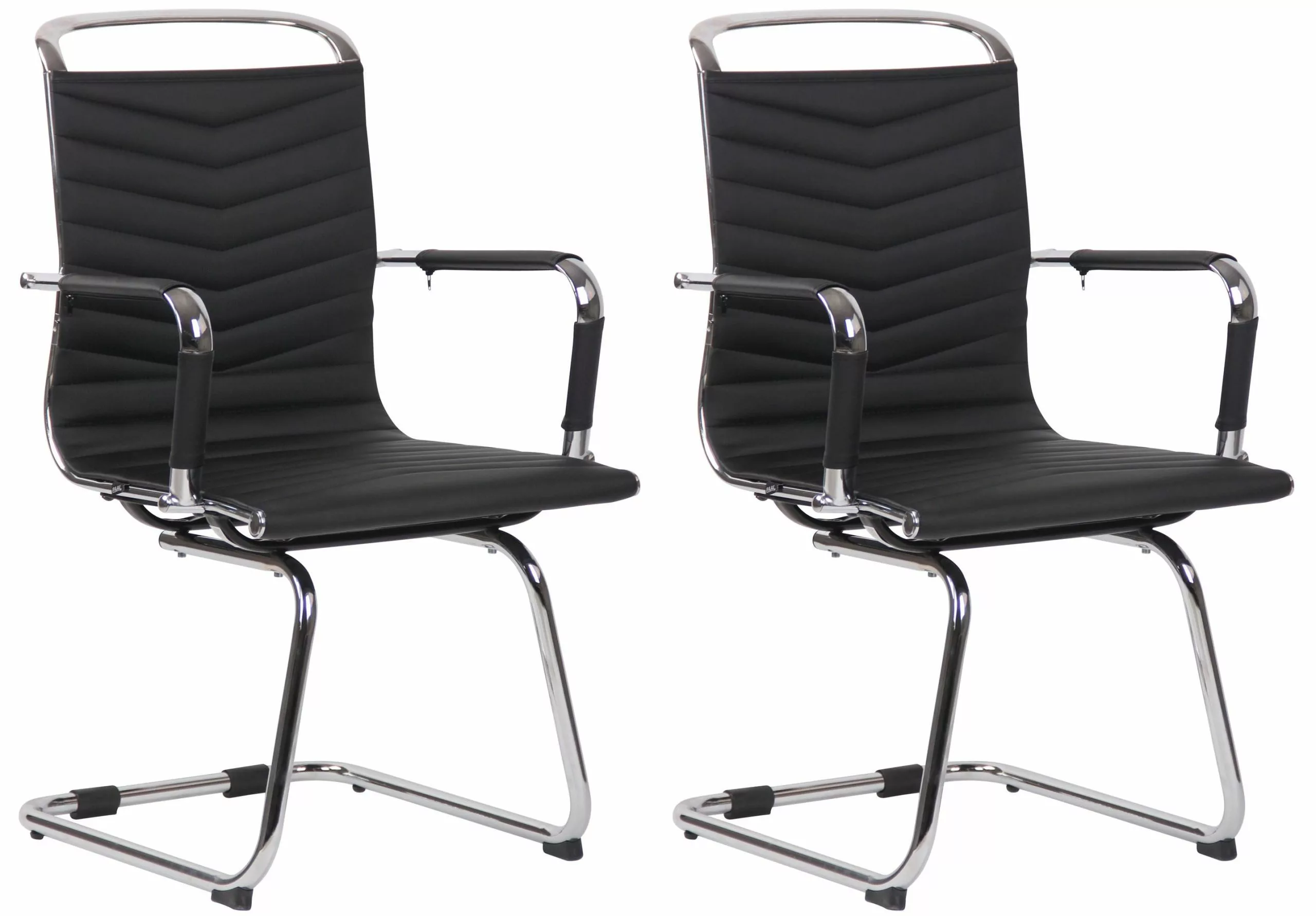 CLP 2er Set Stühle Burnley Echtleder Braun 5 CLP 2er Set Stühle Burnley Echtleder Braun – Bild 3