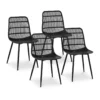 Null Fromm & Starck Stuhl - 4er Set - Bis 150 Kg - Sitzflche 46,5 X 45,5 Cm - Schwarz -Vidaxl Verkäufe 8ec84009 578c 48a4 b2d5 bd1df1828e53 2