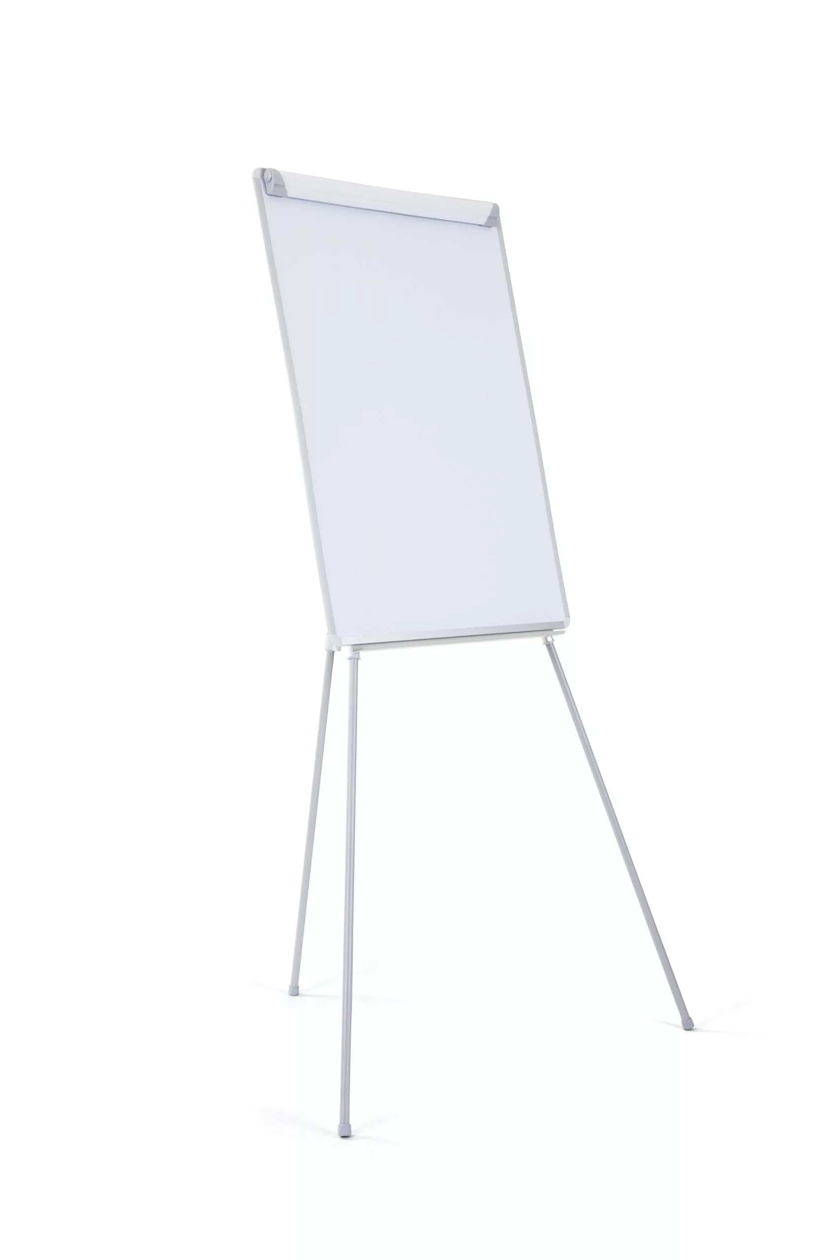 Bi-Office Magnetisches Dreibein-Flipchart Mit Kunststoffrahmen Und Verstellbarer Papierhalterung 70x100cm 3 Bi-Office Magnetisches Dreibein-Flipchart Mit Kunststoffrahmen Und Verstellbarer Papierhalterung 70x100cm