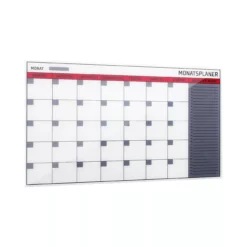 Bi-Office Glas Monatsplaner 78x48cm