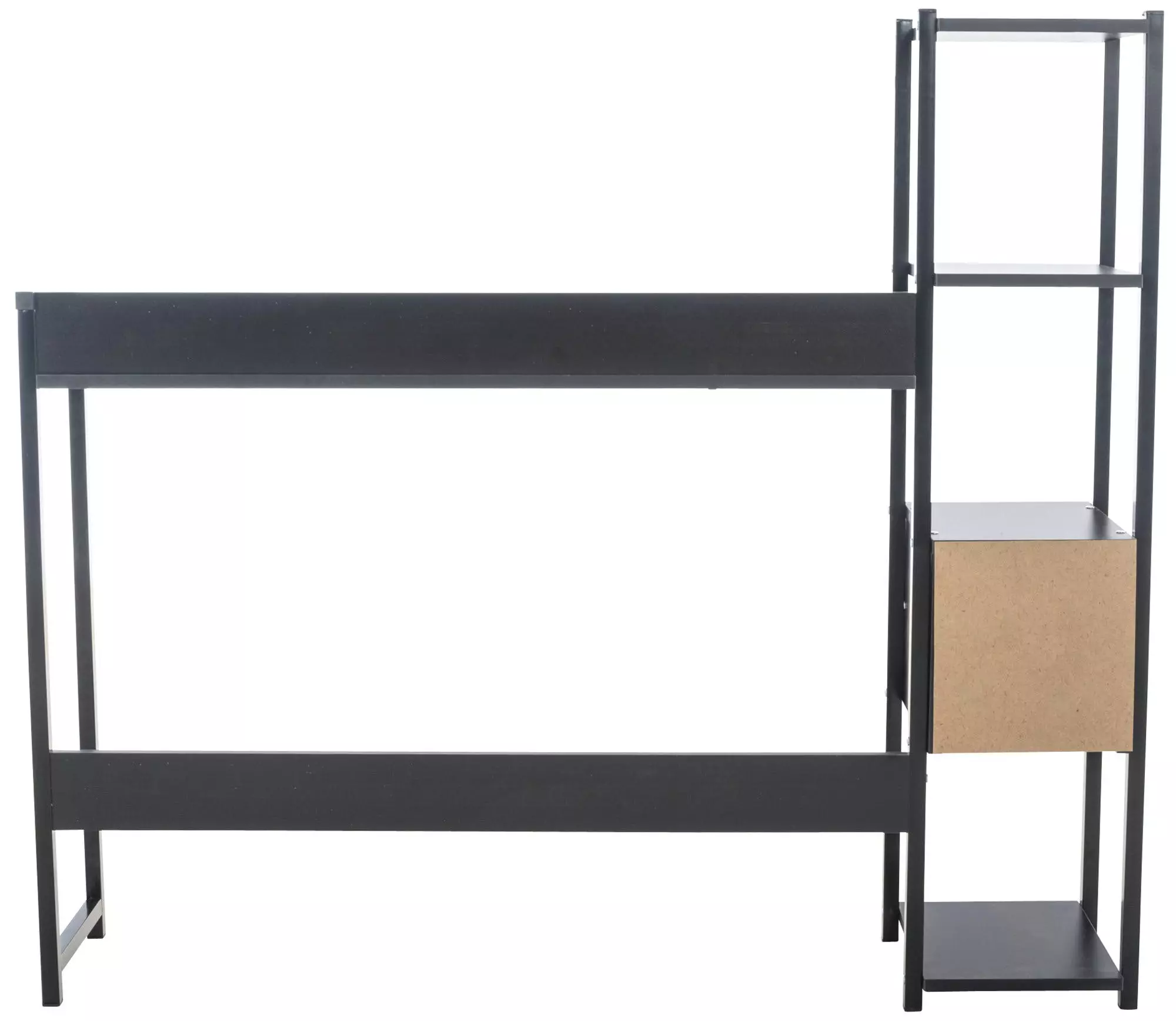 CLP Schreibtisch Widnes Schwarz/schwarz 8 CLP Schreibtisch Widnes Schwarz/schwarz – Bild 6