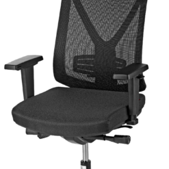 SIGMA Bürostuhl EC 901, Mit Rädern, Verstellbare Sitzhöhe, 122 X 66.5 X 48.5 Cm, Schwarz