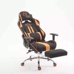 CLP Racing Bürostuhl Limit Stoff Mit Fußablage Schwarz/orange -Vidaxl Verkäufe 95129711 f874 4768 bf67 b7bd9f92627f