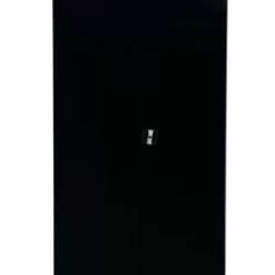 PROREGAL Stahlschrank Bee | HxBxT 195x92x60 Cm | Weiß-Schwarz