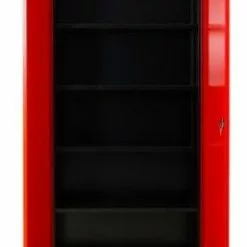 PROREGAL Stahlschrank Bee | HxBxT 195x92x60 Cm | Schwarz-Rot -Vidaxl Verkäufe 989fd54e 2710 4ada acf3 be3519ec8f94