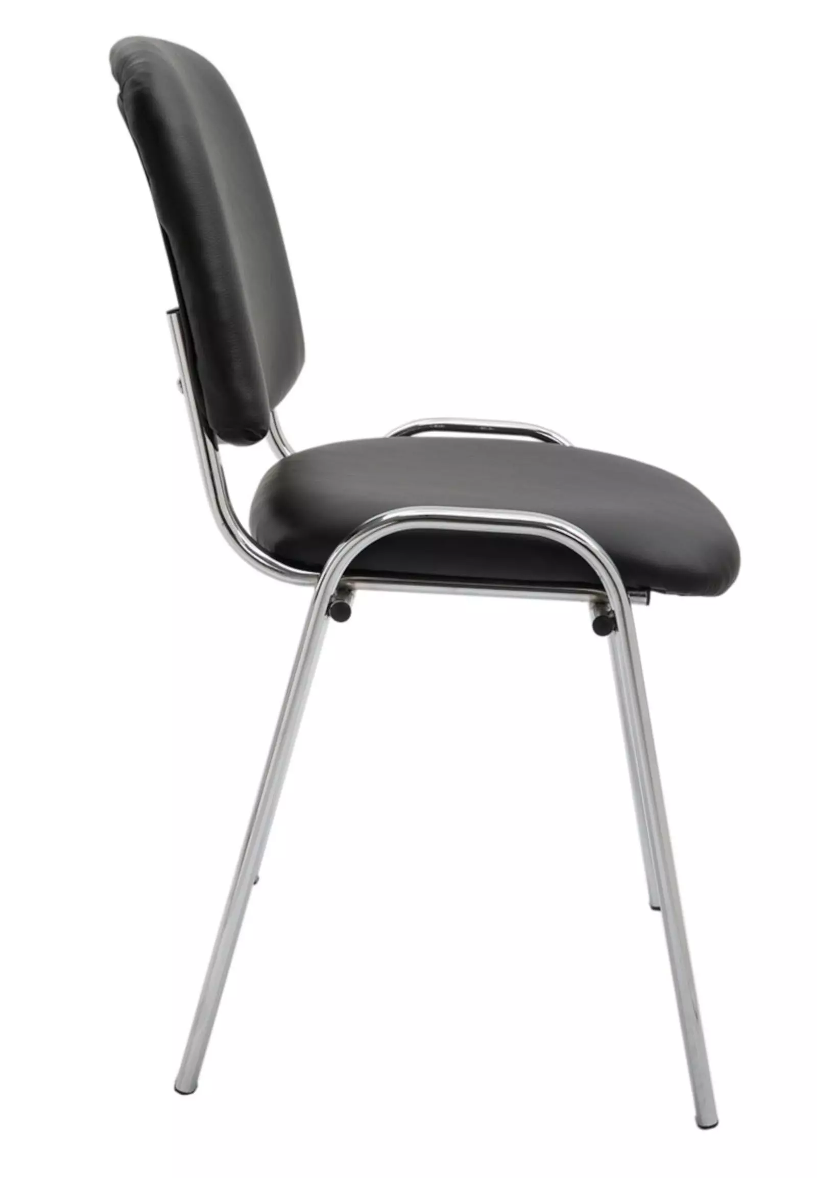 CLP 4er Set Stühle Ken C Kunstleder Schwarz 9 CLP 4er Set Stühle Ken C Kunstleder Schwarz – Bild 7