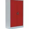 Lullmann Stahl-Aktenschrank Aktenschrank Abschließbar Büroschrank Lichtgrau/Rot 120 X 80 X 38,3cm 530294 -Vidaxl Verkäufe 99f6b99b 0bb8 45bd 9bd5 ef19ac3a9103