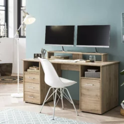 Null Möbelpartner Schreibtisch Fox | HxBxT 86x150x70 Cm | Eiche Von PROREGAL -Vidaxl Verkäufe 9aeef7a5 8b59 40ee b90d b491e78ef53f scaled