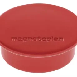 Null Magnet Discofix Color, 10 Stück Einfarbig Rot