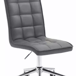 CLP Arbeitshocker Peking V2 Kunstleder Grau