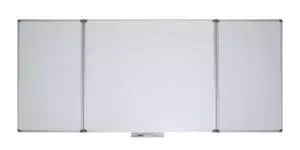 Franken Whiteboard, HxB 600x900mm, Emalliert, Magnethaftend, 2 Flügel/5 Flächen, Rahmen Alu, Silber 7 Franken Whiteboard, HxB 600x900mm, Emalliert, Magnethaftend, 2 Flügel/5 Flächen, Rahmen Alu, Silber – Bild 5