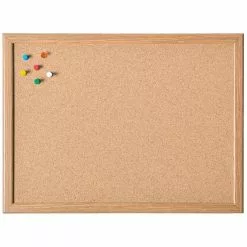 Null Magnetoplan Korktafel Mit MDF-Rahmen, (B)800 X (H)600 Mm