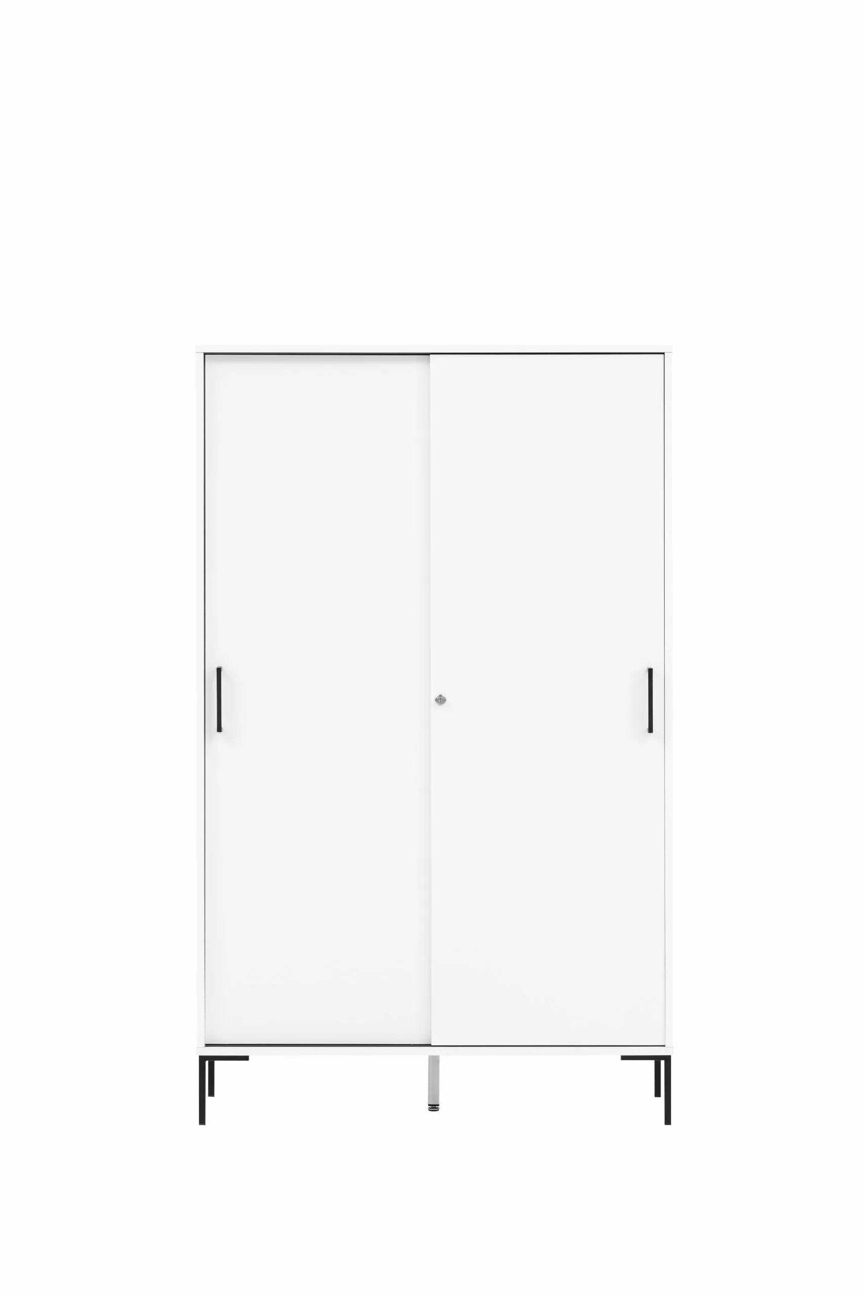 Null Möbelpartner Schiebetürenschrank Panda | HxBxT 96x100x41 Cm |Eiche Von PROREGAL 5 Null Möbelpartner Schiebetürenschrank Panda | HxBxT 96x100x41 Cm |Eiche Von PROREGAL – Bild 3