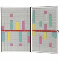 Null Nobo T-Karten-System, Faltbar, Abschließbar, Inkl. Zubehör