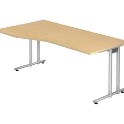 Lullmann Freiformtisch New York - 720 X 1800 X 1000/800 Mm - C-Fuß Design - Weißaluminium/weiß 110551 -Vidaxl Verkäufe a50b08c2 7059 4f91 b8b2 e46ed9a8da9c 2