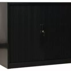 PROREGAL Rollladenschrank Weasel | 2 Ordernhöhen | HxBxT 105x120x46 Cm | Schwarz -Vidaxl Verkäufe a5484409 fd2a 45f1 ae19 bce18f66af35