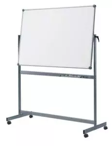 Maul Mobile Drehtafel, HxBxT 1950x1350x650mm, Magnethaftend, 2 Schreibflächen, Ablageschale, Rahmen Alu, Gestell Silber 7 Maul Mobile Drehtafel, HxBxT 1950x1350x650mm, Magnethaftend, 2 Schreibflächen, Ablageschale, Rahmen Alu, Gestell Silber – Bild 5