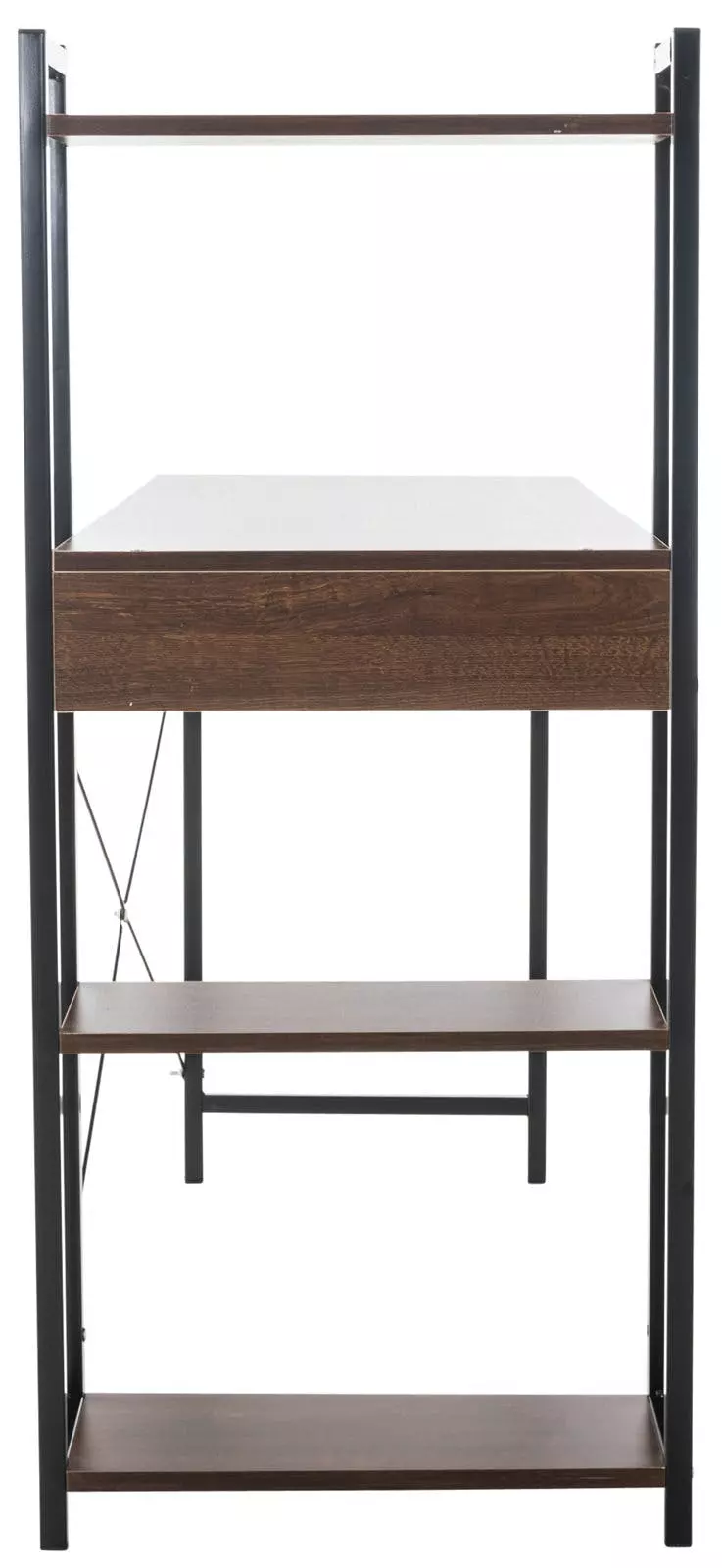 CLP Schreibtisch Poe Walnuss 9 CLP Schreibtisch Poe Walnuss – Bild 7