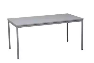 PROREGAL Bürotisch Wolf | Rechteckig | HxBxT 75x180x80 Cm | Grau 8 PROREGAL Bürotisch Wolf | Rechteckig | HxBxT 75x180x80 Cm | Grau – Bild 6